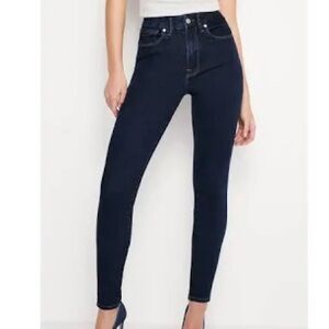 Good American Navy Skinny Jeans